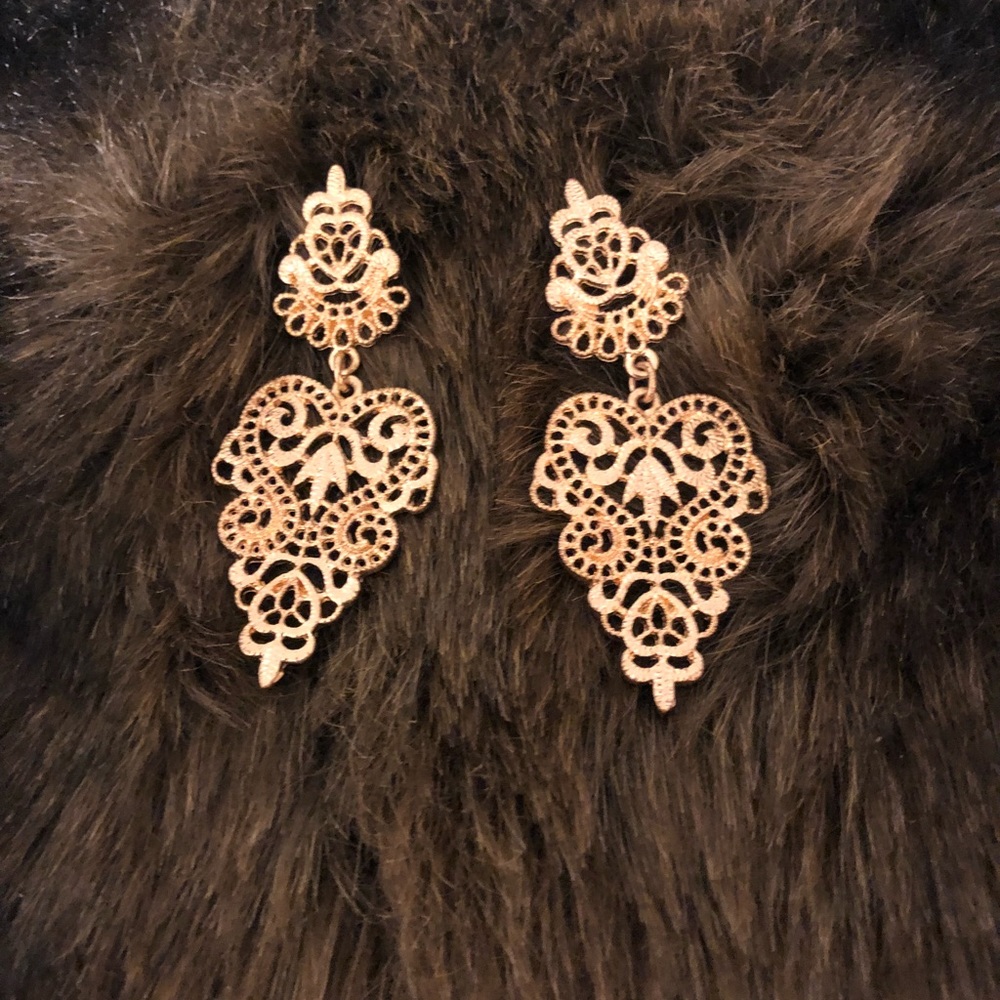 Cute gold dangles